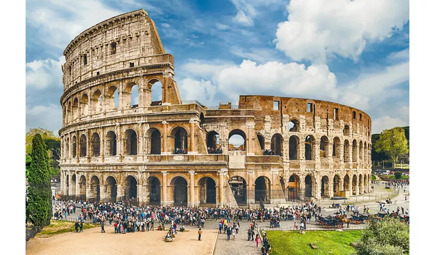 Colosseo, Foro Romano e Palatino + Tour a piedi della città