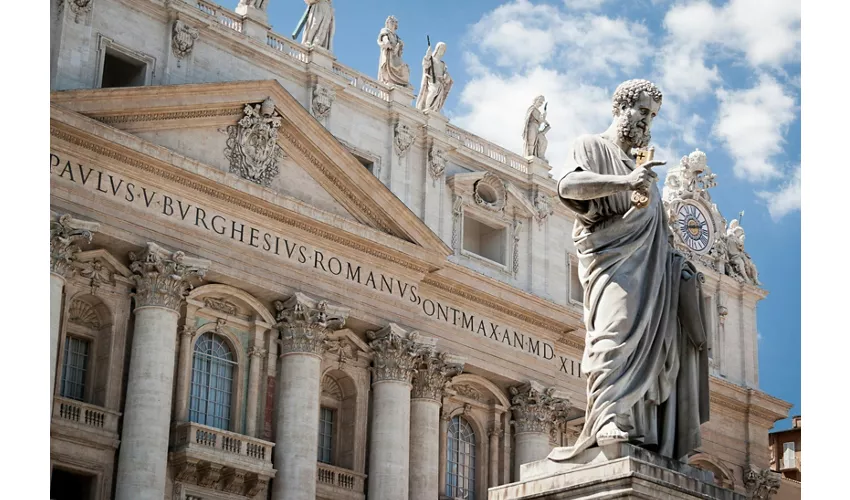 Basílica de San Pedro: Entrada acompañada + Audioguía
