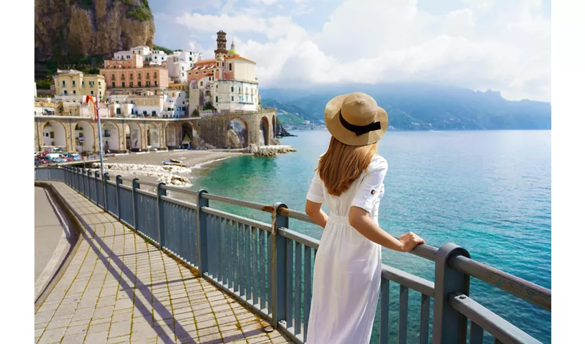 Pompei e Positano: gita di un giorno per piccoli gruppi da Roma + degustazione di limoncello