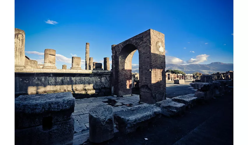 Pompei: Visita guidata + Pranzo + Gita di un giorno da Roma