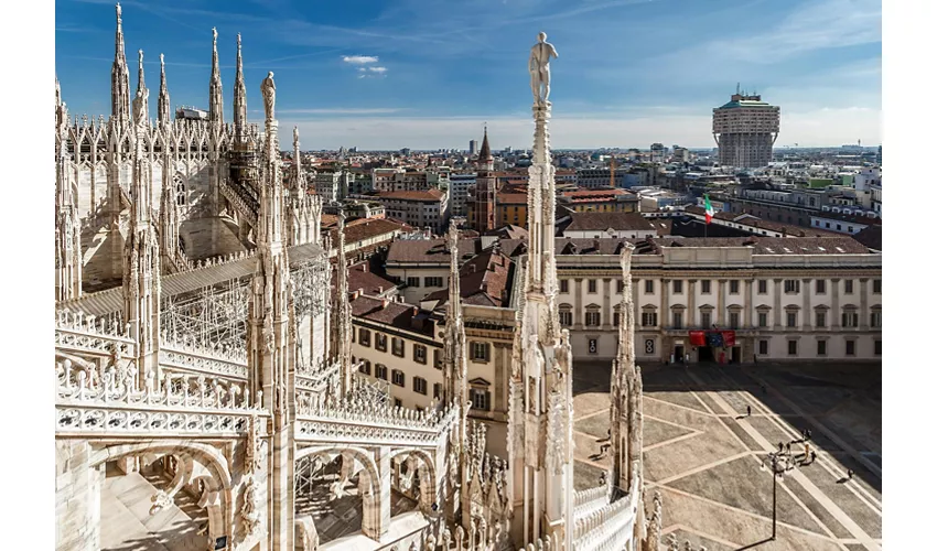 Duomo de Milán: Visita guiada de la Catedral + Azoteas