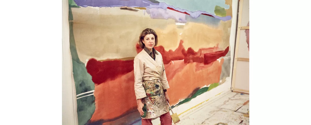 Helen Frankenthaler: Dipingere senza regole