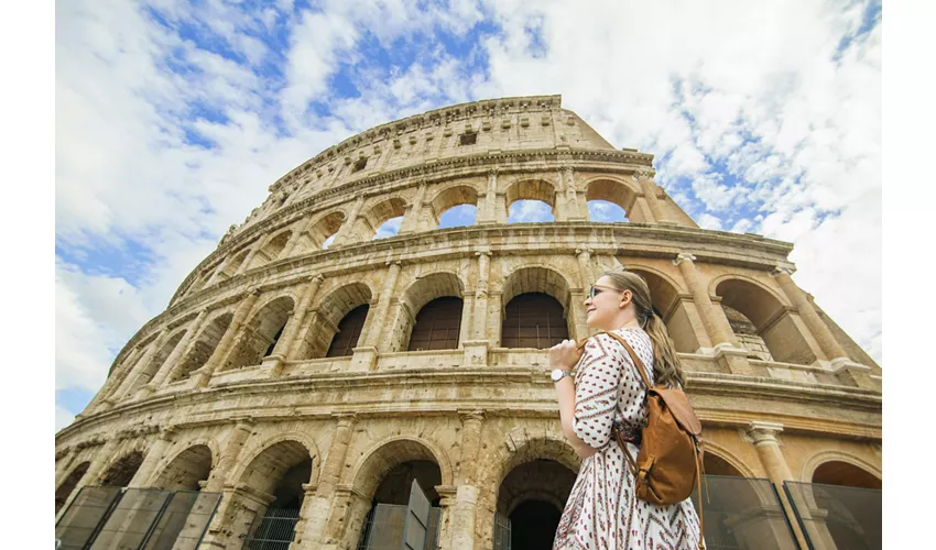 Colosseo, Foro Romano e Palatino: Ingresso riservato + Audioguida digitale