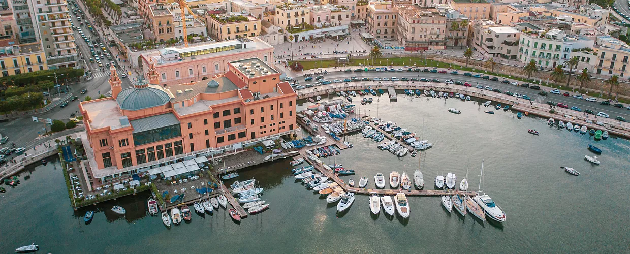 Kostenloses WLAN Hafen von Bari