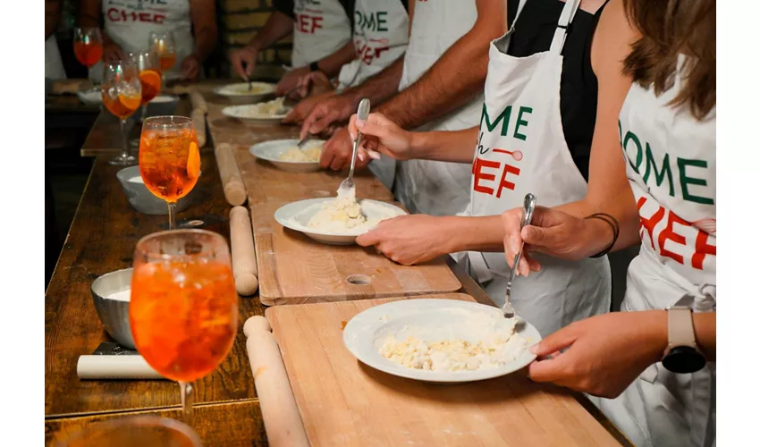 Corso di cucina "Spritz e spaghetti a Roma": pasta fresca + 3 cocktail