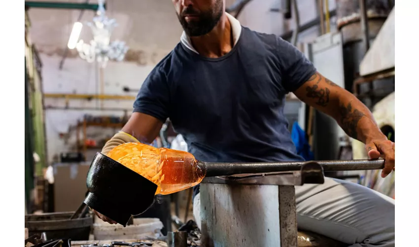 Murano Venezia: Tour della fabbrica di vetro e dimostrazione