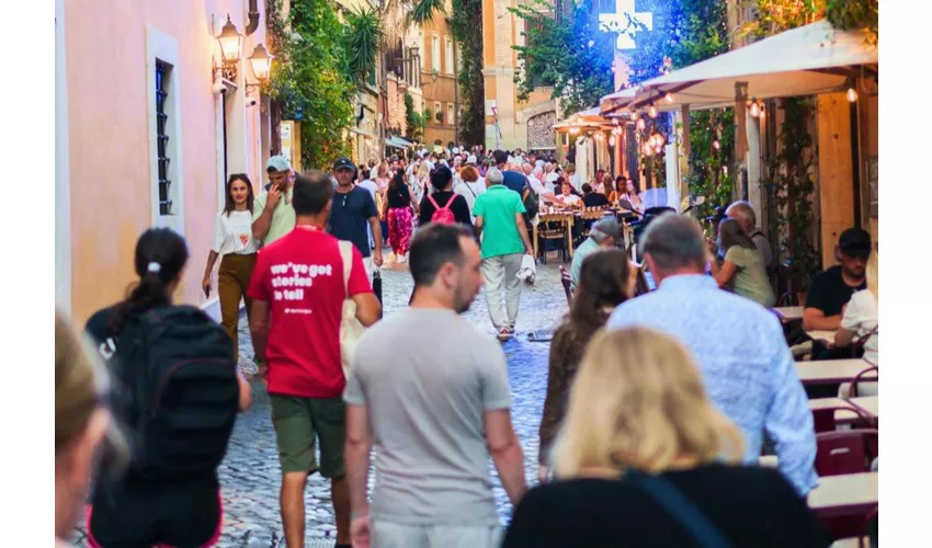 Trastevere Rome : Visite guidée en petit groupe