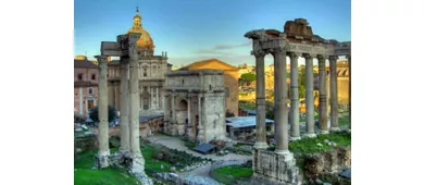 Tour guidato del Foro Romano + ingresso al Palatino e alla Domus romana