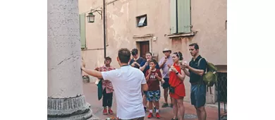 Sirmione: Excursión en barco y Cuevas de Catullo