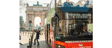 Tour aperto di Milano: Tour in autobus Hop-on Hop-off