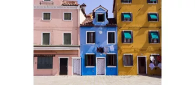 Murano, Burano e Torcello: tour guidato in barca d'epoca veneziana