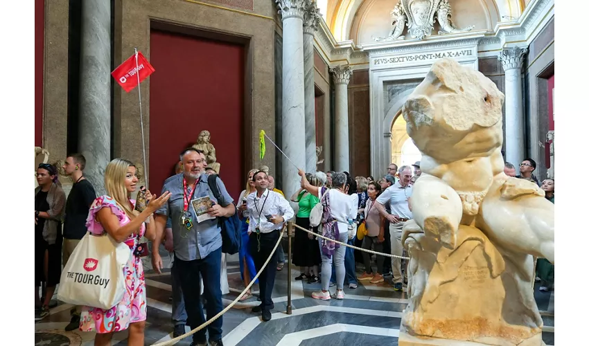 Museos Vaticanos y Capilla Sixtina: Visita guiada nocturna