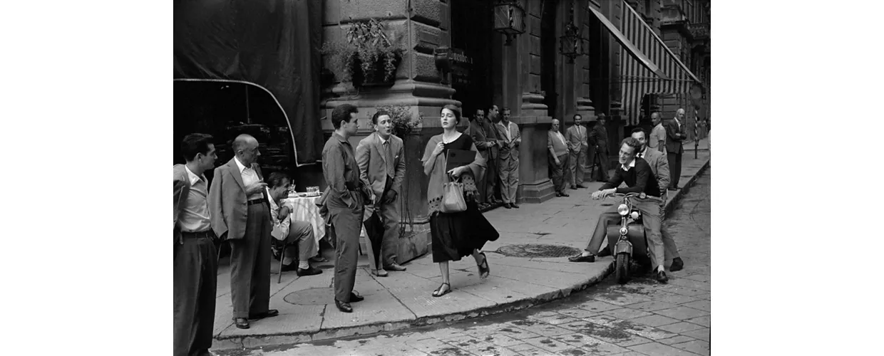 bologna, American Girl in Italy Florence 1951, ph. archivio Palazzo Pallavicini, ccbysa, 3.0