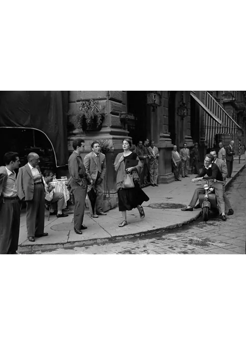 bologna, American Girl in Italy Florence 1951, ph. archivio Palazzo Pallavicini, ccbysa, 3.0