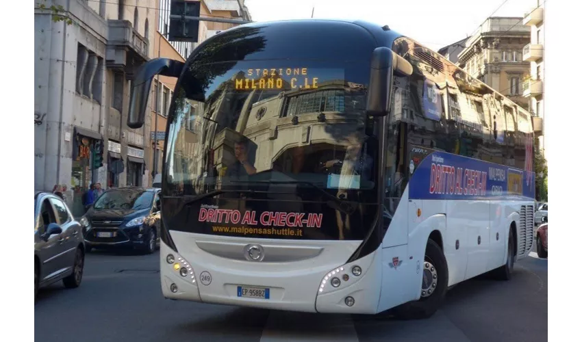 Malpensa Airport: One-Way Shuttle Transfer From Airport (MXP) To Milan Central