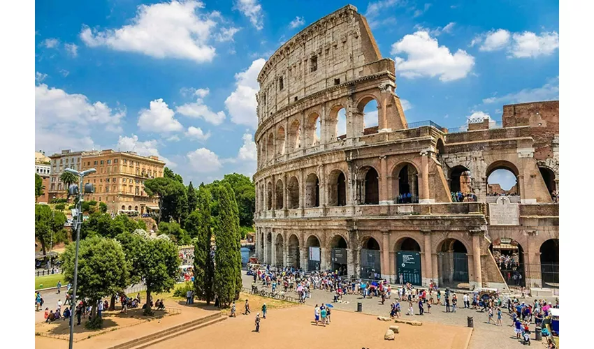 Colosseo, Foro Romano e Palatino + Tour guidato