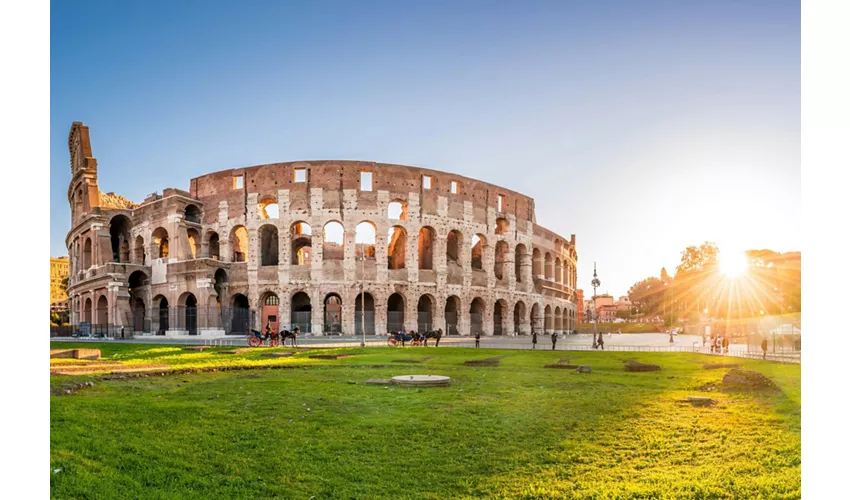 Colosseo e case romane del Celio: Esperienza multimediale