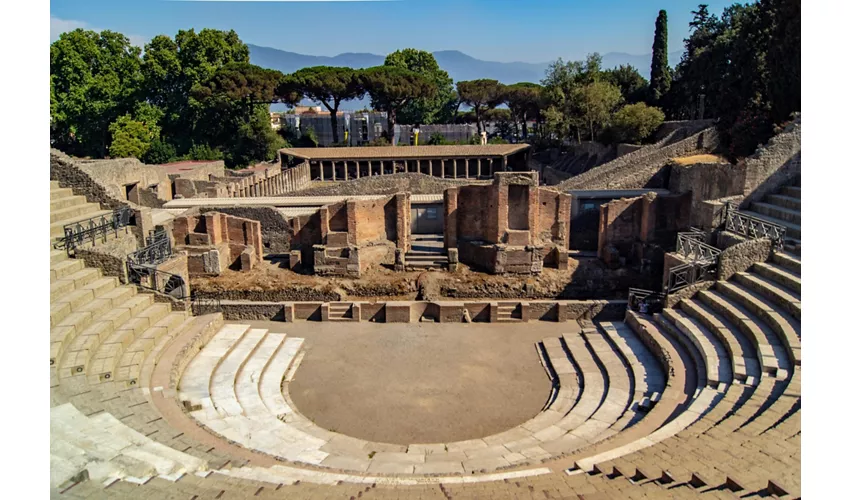 Pompei e Sorrento: Gita guidata di un giorno da Roma + pranzo + degustazione di limoncello