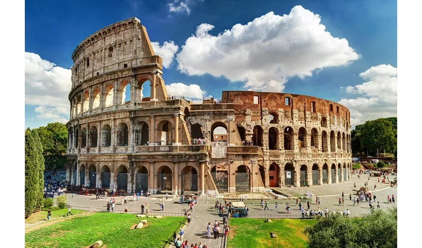 Colosseo, Foro Romano e Palatino + Tour guidato per gruppi ristretti