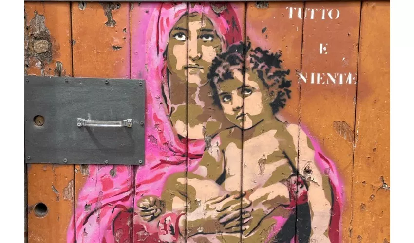 Palermo: Geführte Street Art Walking Tour + handwerkliche Gelato-Verkostung