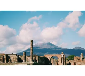 Pompei e il Vesuvio: Gita di un giorno da Roma con pranzo a base di pizza napoletana