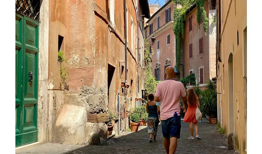 Roma Trastevere: Tour a piedi della metropolitana