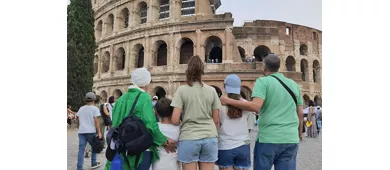Coliseo + Tour guiado en grupo pequeño para familias