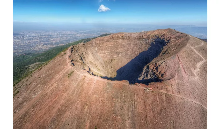 Pompei e il Vesuvio: Tour guidato da Roma + pranzo