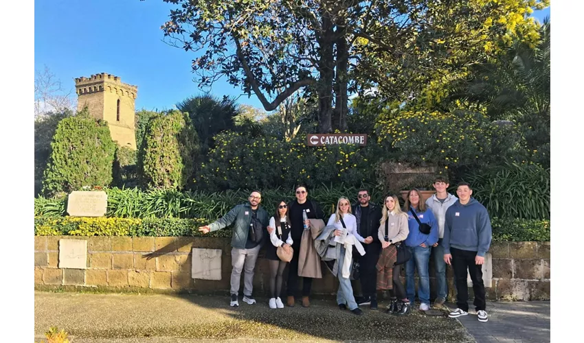 Catacumbas de Roma: Bilhete sem filas, visita guiada + transfer de ida e volta
