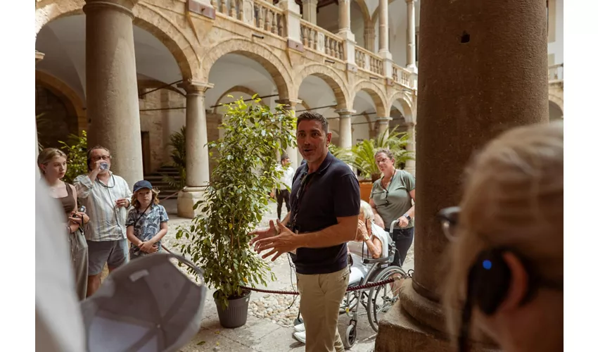 Palazzo dei Normanni e Cappella Palatina: Biglietto d'ingresso + visita guidata