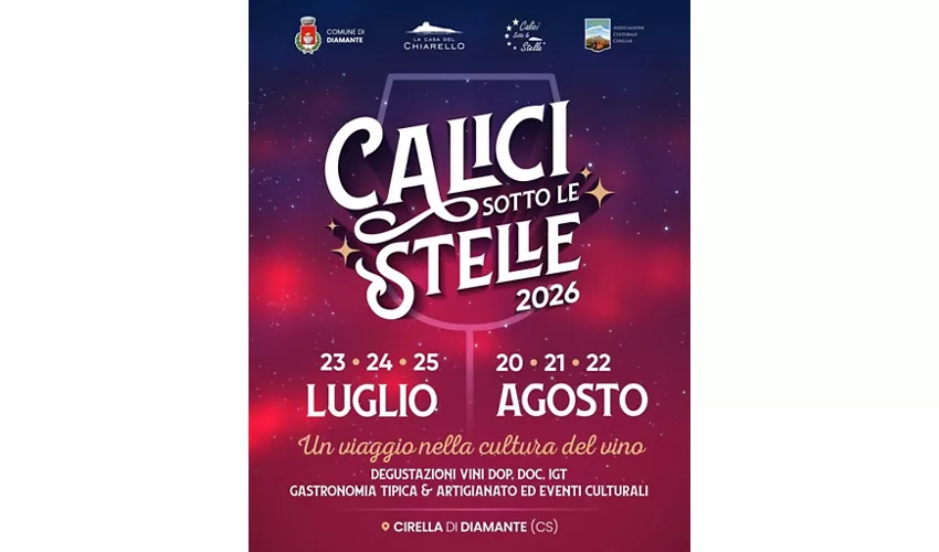 Calici sotto le stelle