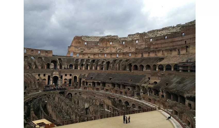 Colosseo, Arena, Foro Romano e Palatino + Tour in autobus