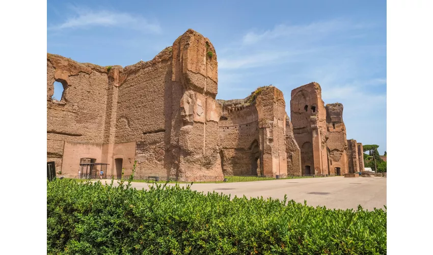 Baths of Caracalla + 3-Hour Bike Rental