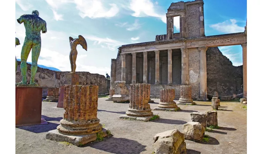 Pompei: Biglietto salta-coda + Treno ad alta velocità da Roma