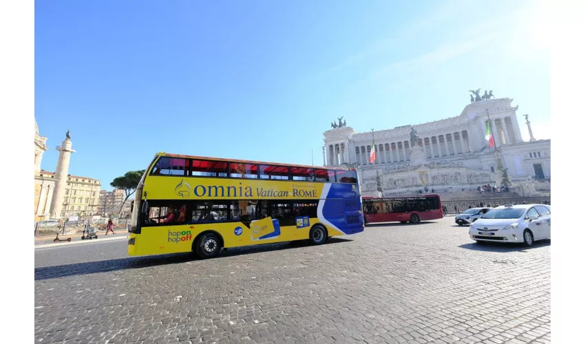 Vaticano e Roma - Tour in Autobus Hop-on Hop-off