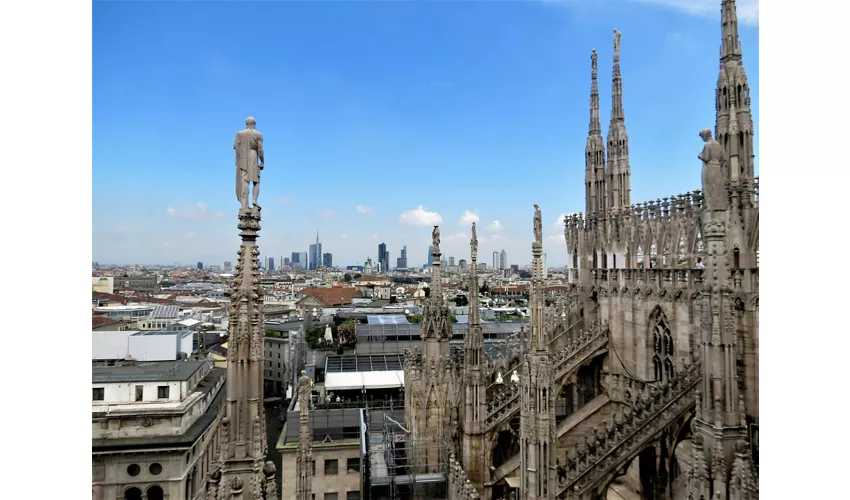 Terrazas del Duomo de Milán: Visita privada