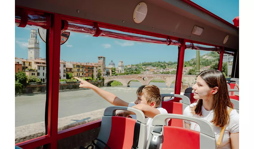 Bus hop-on hop-off Vérone