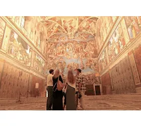 Museos Vaticanos y Capilla Sixtina: Visita guiada nocturna
