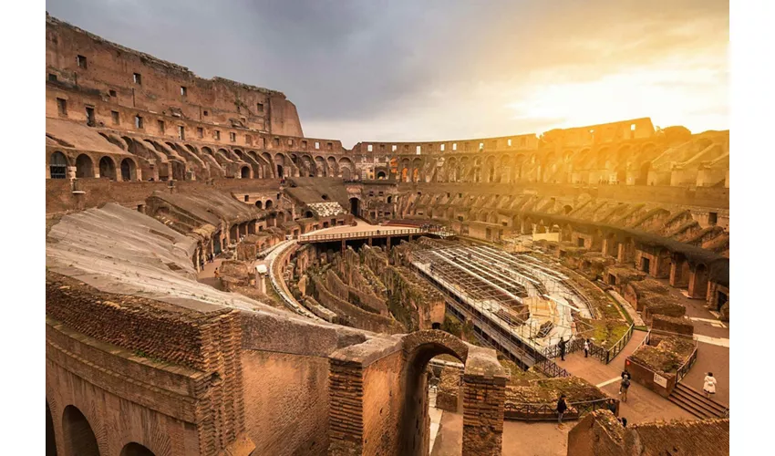 Colosseo, Foro Romano e Palatino + Tour guidato