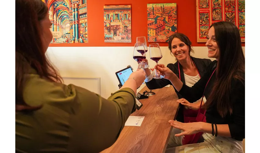 Bolonia: Cata guiada de vinos tintos italianos