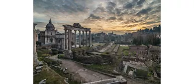 Colosseo, Foro Romano e Palatino + Tour a piedi della città