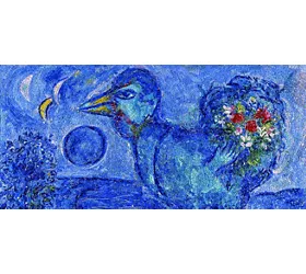 Marc Chagall in Mosaik