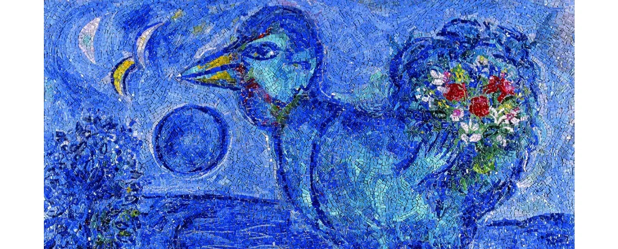 Marc Chagall in Mosaik