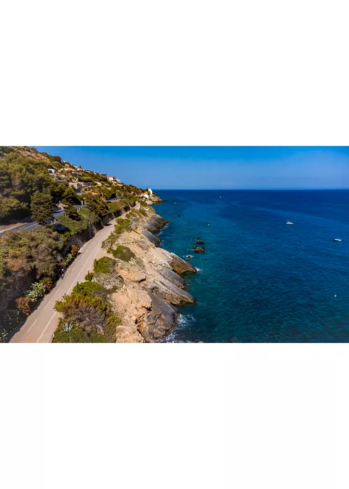 Fahrradweg des westlichen Liguriens