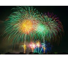 Comacchio (FE), Fuochi artificiali, Archivio Comune Comacchio, CC-BY-NC-SA, 3.0