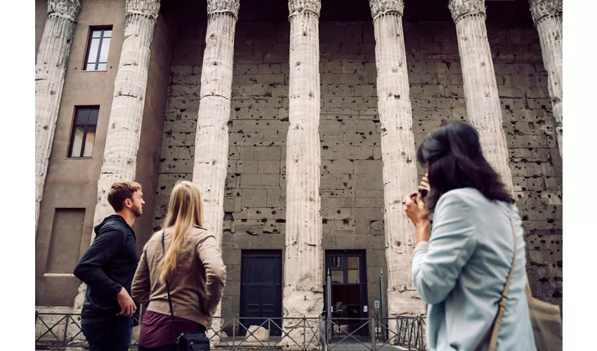 Roma: Tour guidato a piedi + visita al Pantheon