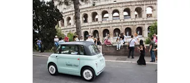 Roma: Topolino E-Car Tours