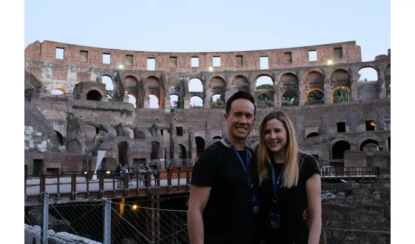 Colosseum & Arena Floor + Evening Guided Tour