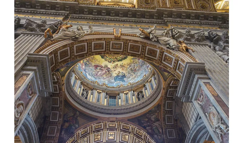 Vaticano: Visita guidata della Basilica di San Pietro + biglietto d'ingresso alla Cupola