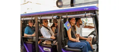 Borghese Gallery Reserved Entry with Audio Guide + Rome Private Golf Cart Tour